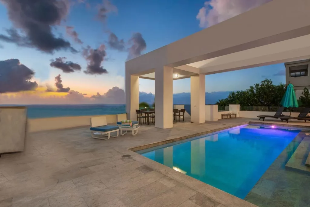 villa with private pool